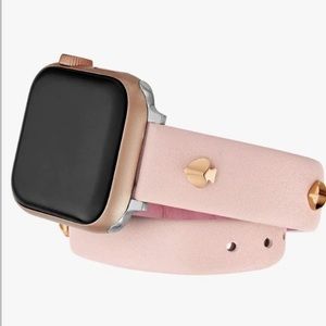 Kate Spade Apple Watch® studded wraparound leather strap